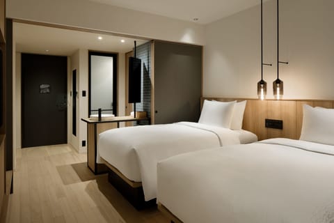 Standard Room, 2 Twin Beds | Down comforters, in-room safe, desk, WiFi (free)