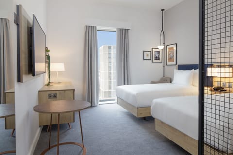 Premium bedding, in-room safe, individually furnished, laptop workspace