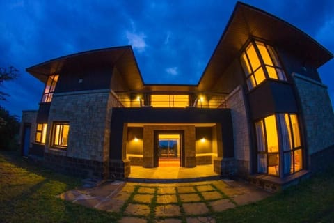 Front of property - evening/night