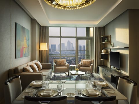 Room, 2 Bedrooms, City View (Residence) | Premium bedding, pillowtop beds, minibar, in-room safe