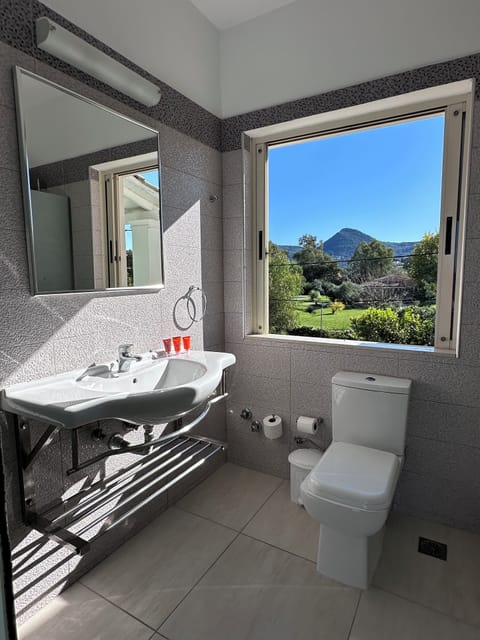 Family Apartment | Bathroom | Hair dryer, towels, soap