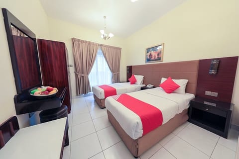 Twin Room, City View | Desk, soundproofing, free WiFi, bed sheets