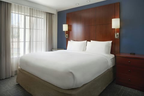 Studio, 1 King Bed with Sofa bed | Premium bedding, individually furnished, desk, laptop workspace