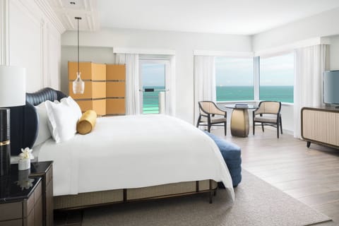 Club Suite, 1 Bedroom, Ocean View | 1 bedroom, Egyptian cotton sheets, premium bedding, down comforters