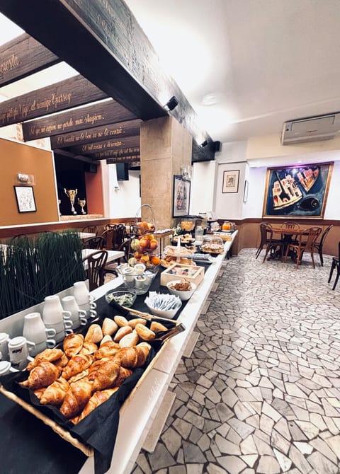 Daily buffet breakfast (EUR 15 per person)