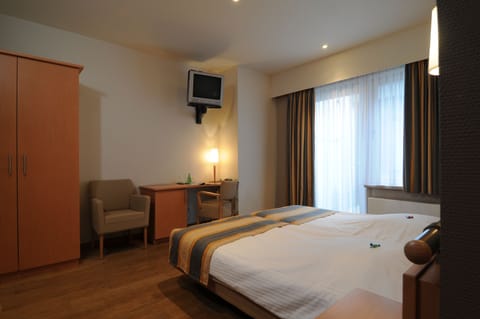 In-room safe, desk, blackout drapes, cribs/infant beds