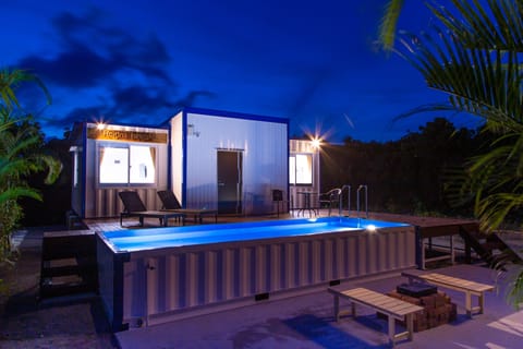 Front of property - evening/night