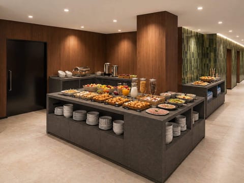 Daily buffet breakfast for a fee