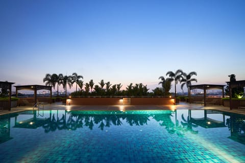 Outdoor pool, open 6:30 AM to 9:00 PM, free cabanas, pool umbrellas