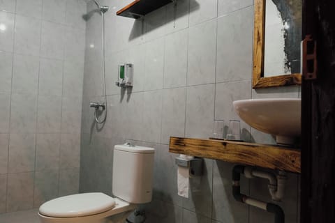 Deluxe Room | Bathroom | Shower, towels, soap, shampoo