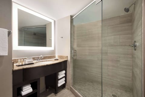 Room, 1 King Bed, Corner | Bathroom shower