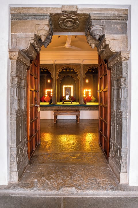 Interior entrance