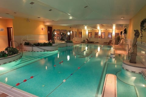 Indoor pool, outdoor pool