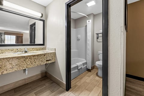 Standard Room, 1 King Bed, Non Smoking | Iron/ironing board, free WiFi, bed sheets