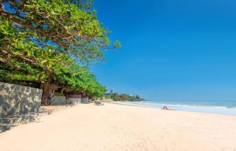 Beach nearby, white sand