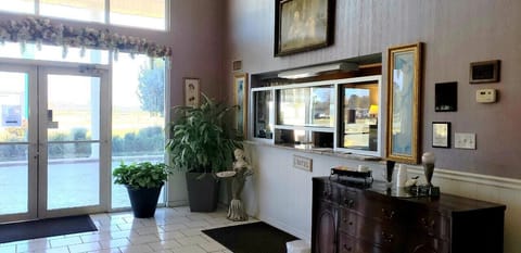 Interior entrance