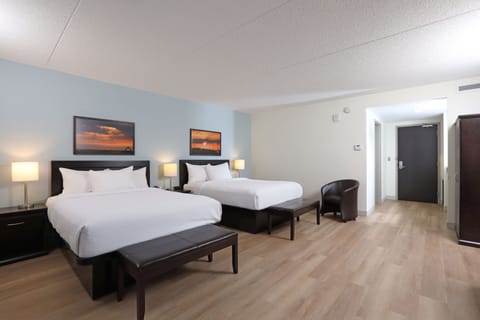 Deluxe Room, 2 Queen Beds | Premium bedding, desk, blackout drapes, soundproofing