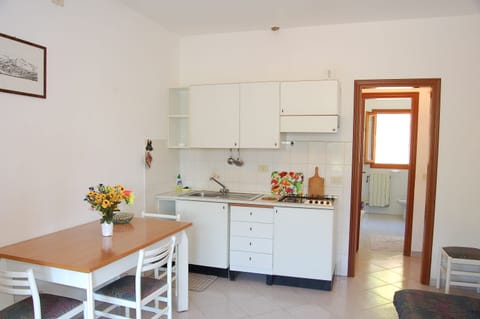 Apartment, 1 Bedroom | Private kitchenette | Fridge, stovetop, cookware/dishes/utensils