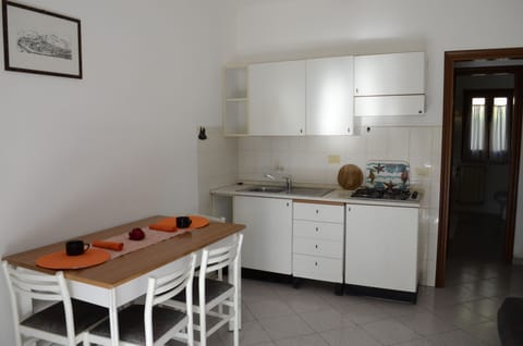 Apartment, 1 Bedroom | Private kitchenette | Fridge, stovetop, cookware/dishes/utensils