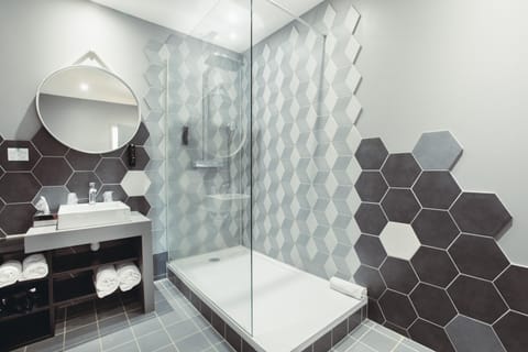 Superior Double or Twin Room | Bathroom | Designer toiletries, hair dryer, towels