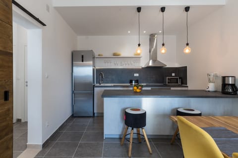 House (Three Bedroom House with Jacuzzi and ) | Living room | TV