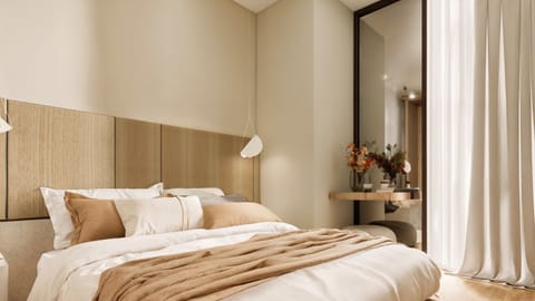 Standard Double Room | Minibar, in-room safe, individually decorated, desk