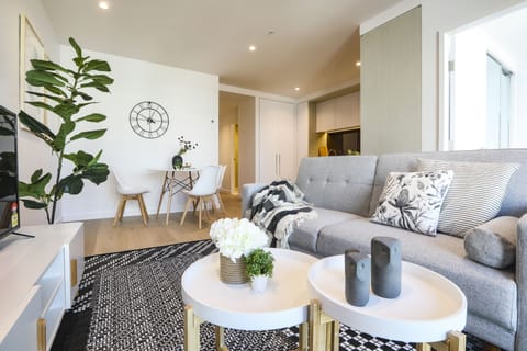 City Apartment | Living area | LCD TV