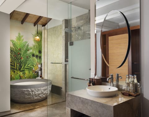 Free toiletries, hair dryer, slippers, towels