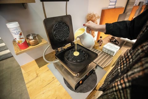 Daily buffet breakfast (EUR 19 per person)