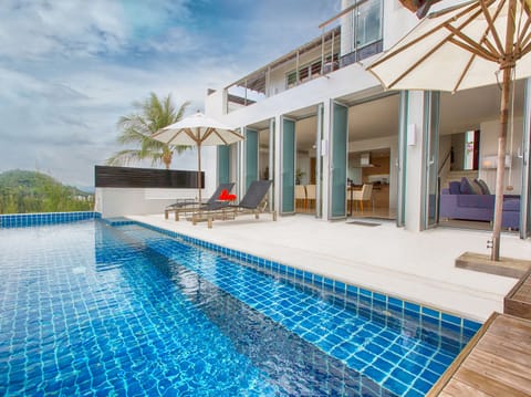 Villa, 4 Bedrooms | Pool | Outdoor pool, pool umbrellas, sun loungers