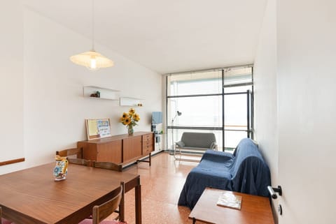 Apartment, 1 Bedroom (Stair access only) | Living room | Flat-screen TV