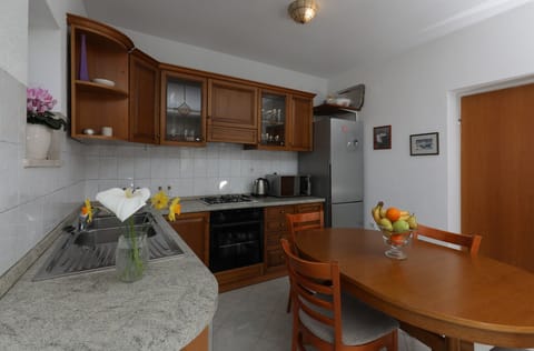 Apartment (Two Bedroom Apartment with Terrace) | Private kitchen | Fridge