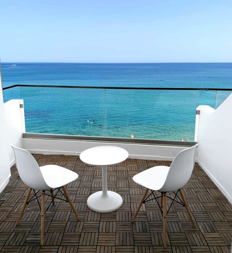 Double or Twin Room, Sea View | Beach/ocean view