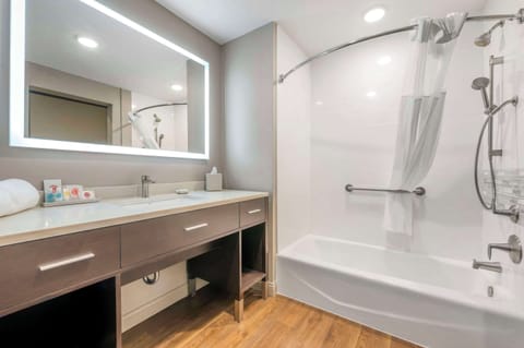 Room, 1 King Bed, Accessible, Non Smoking | Premium bedding, desk, laptop workspace, iron/ironing board