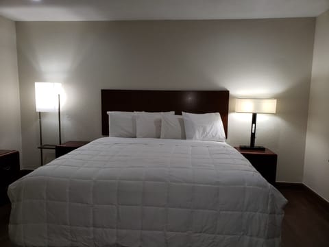 Down comforters, desk, WiFi (free), individually decorated