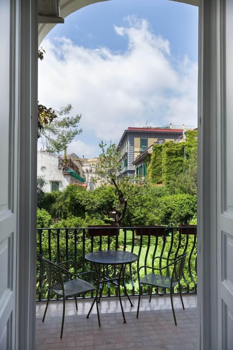 Romantic Double Room, Terrace, Garden View | Terrace/patio