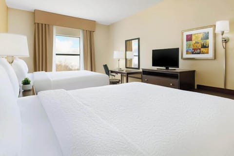 Deluxe Room, 2 Queen Beds | Premium bedding, down comforters, desk, laptop workspace