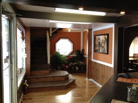 Interior entrance