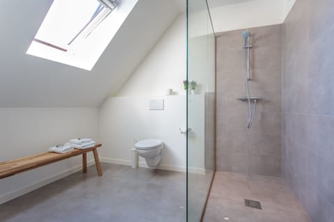 Deluxe Double Room | Bathroom | Shower, free toiletries, towels