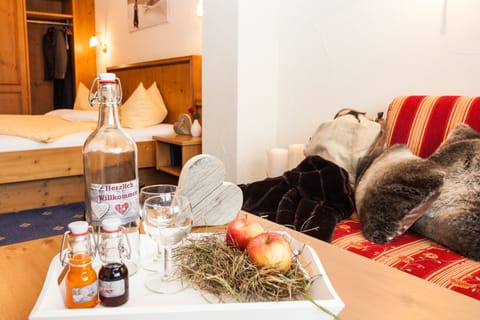 Junior Suite, Balcony, Mountain View | Premium bedding, minibar, in-room safe, desk