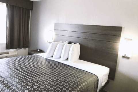 Desk, blackout drapes, iron/ironing board (on request), WiFi (free)