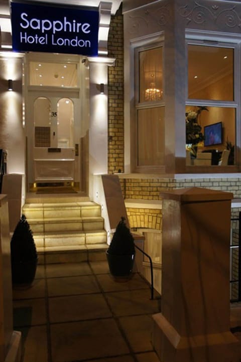 Front of property - evening/night
