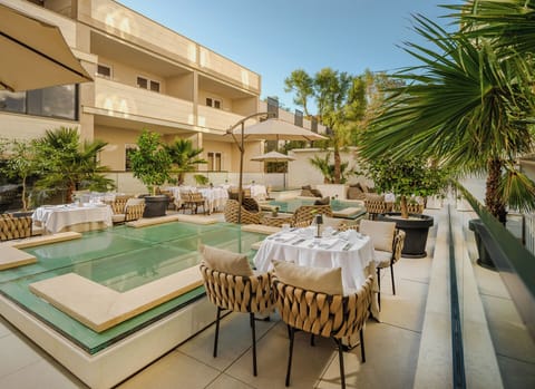 Breakfast served, local and international cuisine