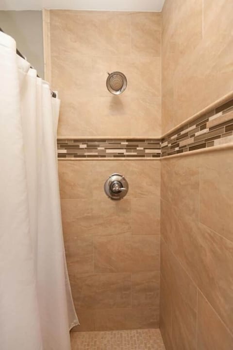 Free toiletries, hair dryer, towels, soap