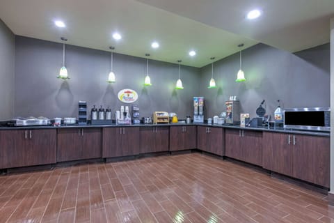 Free buffet breakfast