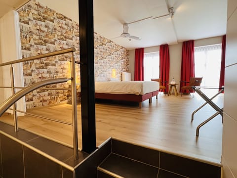 Premium bedding, down comforters, Select Comfort beds, in-room safe