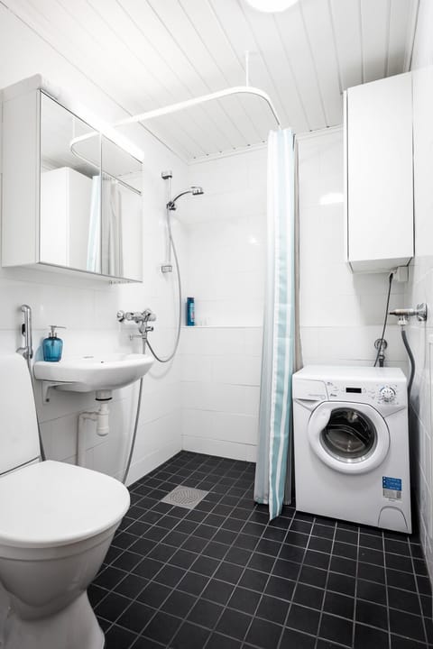 Apartment | Bathroom | Shower, hair dryer