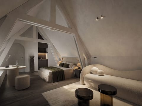 Royal Double Room | Minibar, in-room safe, desk, laptop workspace