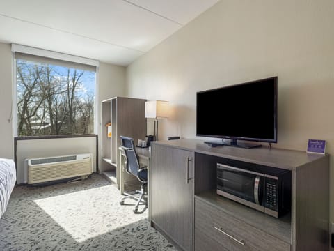 In-room safe, iron/ironing board, WiFi (free), bed sheets