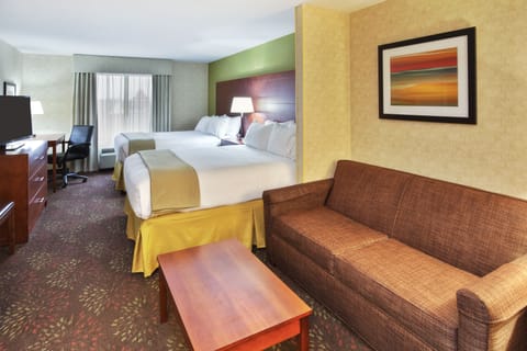 Suite, Multiple Beds | Premium bedding, in-room safe, desk, laptop workspace